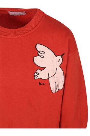 red cotton sweatshirt BOBO CHOSES KIDS | B224AC040.